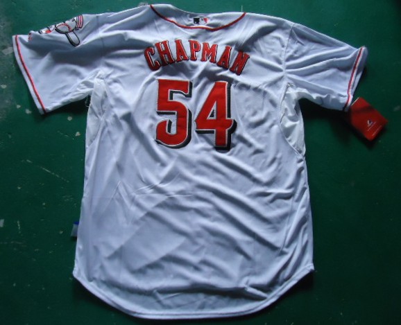 cincinnati reds 54# chapman white