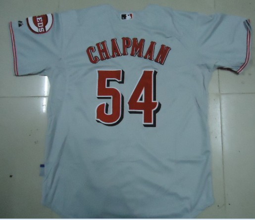 cincinnati reds 54# chapman grey