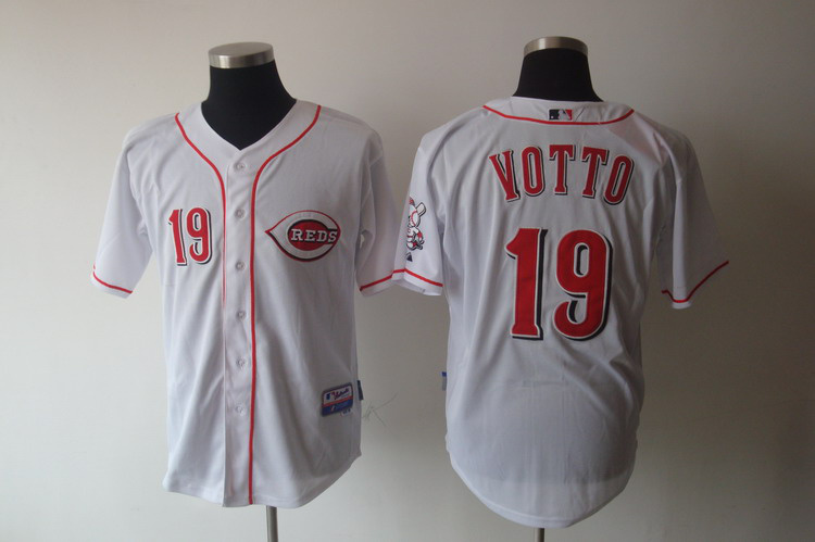 Cincinnati Reds 19# votto white