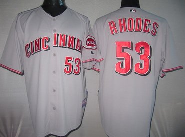 MLB Cincinnati Reds 53# RHODES GREY