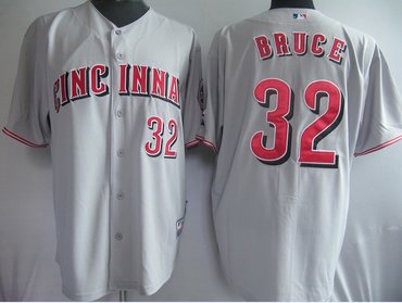 MLB Cincinnati Reds 32# BRUCE GREY