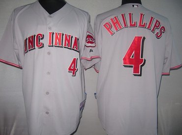 Cincinnati Reds 4# Phillips grey