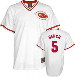 Cincinnati Reds 5 White BENCH