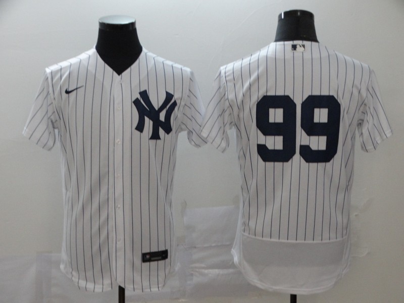 Yankees 99 Aaron Judge White 2020 Nike Flexbase Jersey