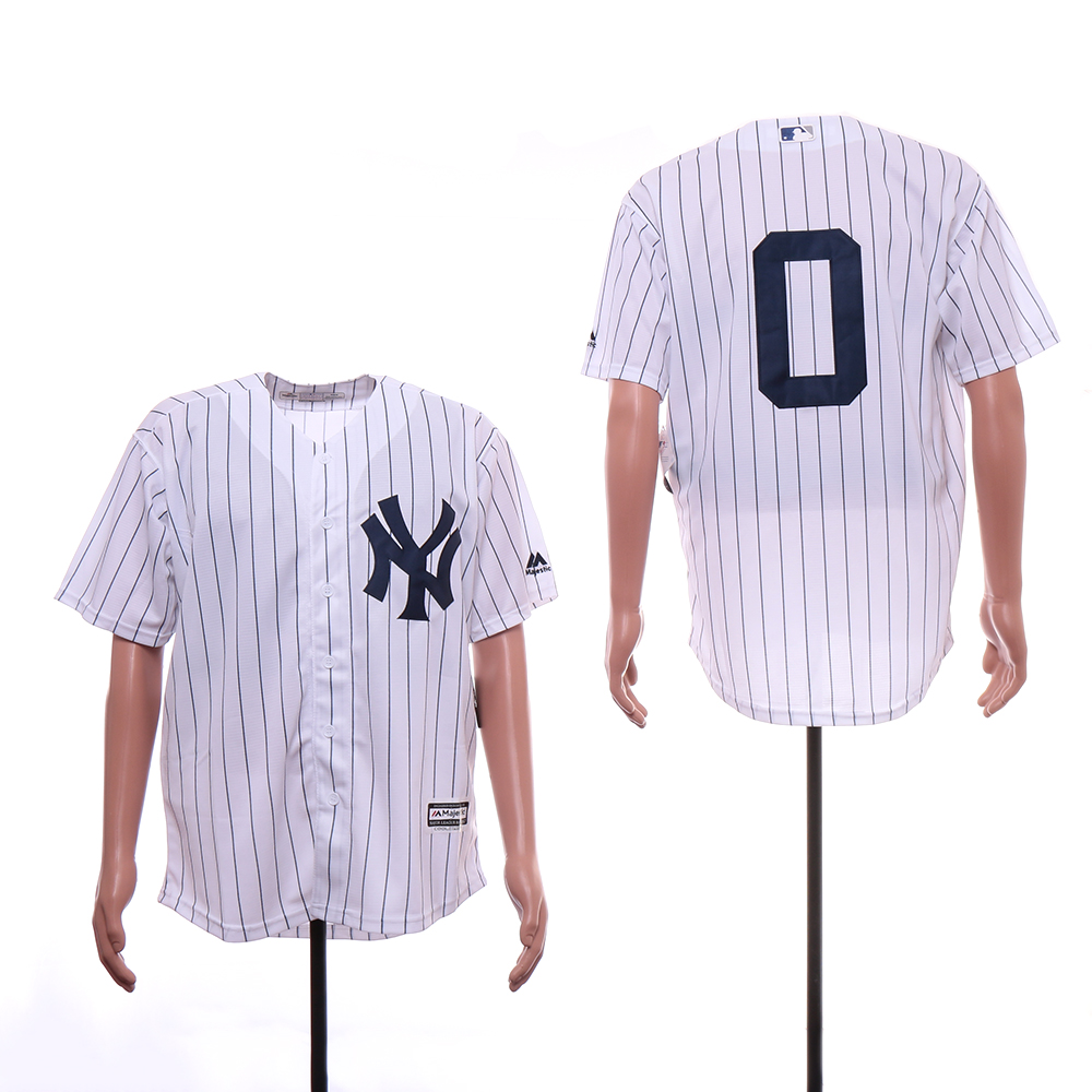 Yankees 0 Adam Ottavino White Cool Base Jersey