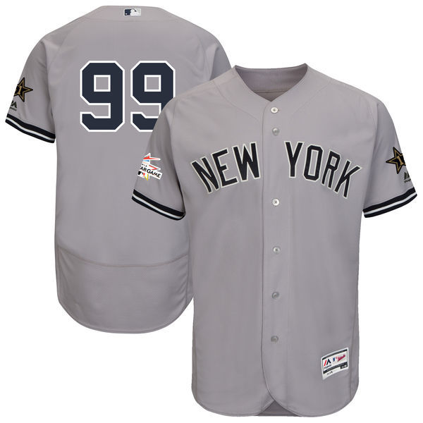 Yankees 99 Aaron Judge Gray 2017 MLB All Star Game Flexbase Jersey