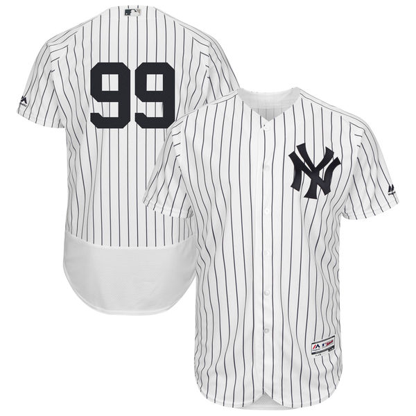 New York Yankee Jersey #99 Aaron Judge home white Flexbase Jersey(No name)