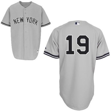 New York Yankees #19 Masahiro Tanaka Grey Stitched Baseball Jersey