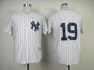 New York Yankees #19 Masahiro Tanaka White Baseball Jersey