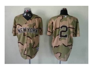 mlb jerseys new york yankees #2 jeter camo