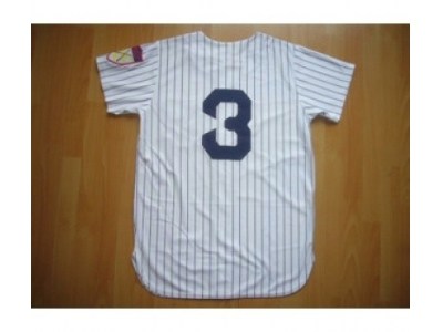 mlb jerseys new york yankees #3 ruth m&n white 1935