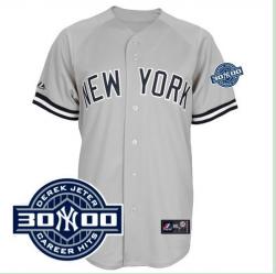 MLB New York Yankees 2011 All-star BP Grey Jerseys