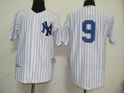 MLB Jerseys New York Yankees 9 Maris White M&N