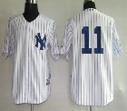 New York Yankees 11# jersey White