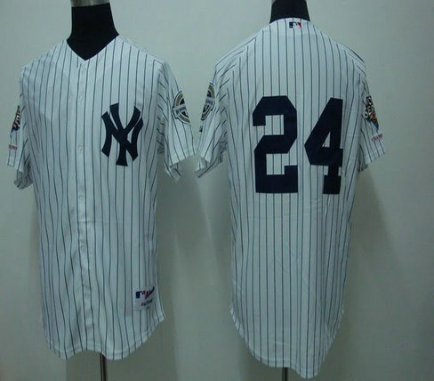 MLB Jersey New York Yankees #24 Robinson Cano Home