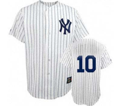 jerseys New York Yankees #10 Rizzuto white