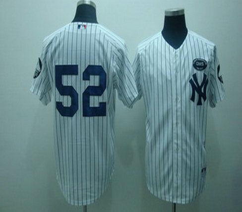 New York Yankees 52 C C Sabathia White Jerseys GMS THE BOSS