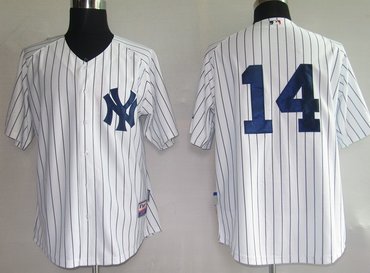 MLB Jerseys New York Yankees 14# GRANDERSON White