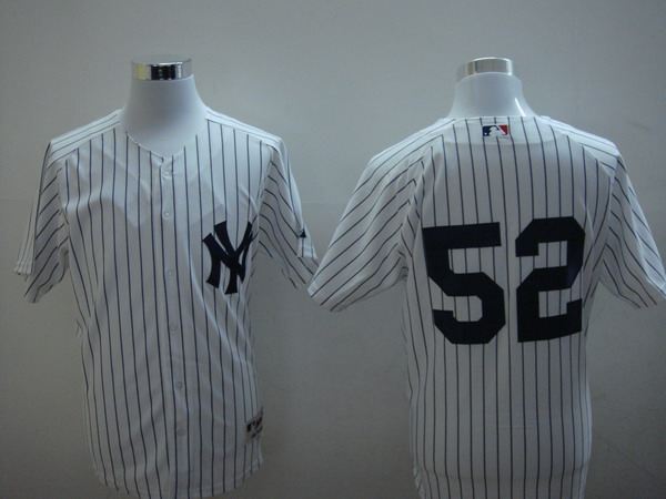 mlb new york yankees #52 sabathia white(2010)