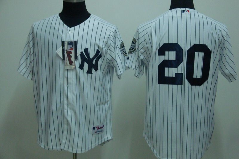 MLB Jersey New York Yankees #20 Jorge Posada Home Jersey