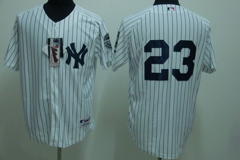 MLB Jersey New York Yankees #23 Mattingly Home Jersey