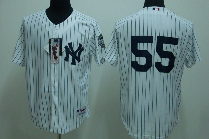 MLB Jersey New York Yankees #55 Matsui White Jersey