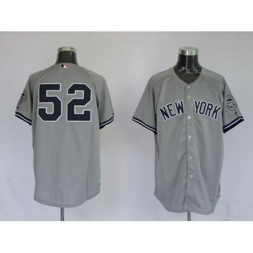 Jerseys New York Yankees 52 C.C.Sabathia Grey