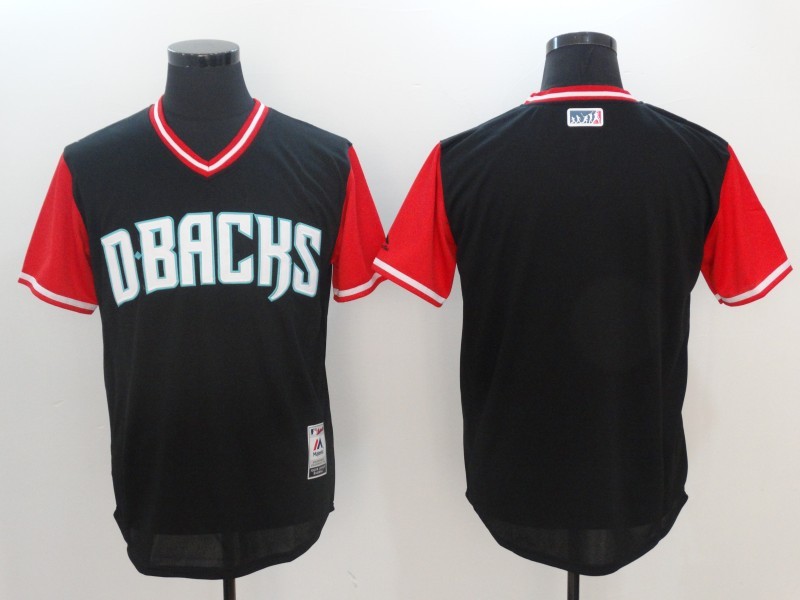 Diamondbacks Majestic Black 2017 Players Weekend Team Jersey