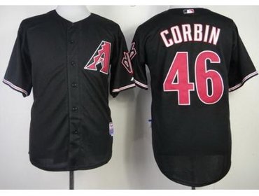 Arizona Diamondbacks 46 Patrick Corbin Black Cool Base MLB Jerseys