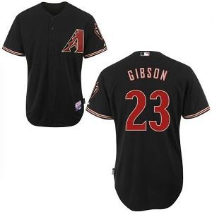 Arizona Diamondbacks 23 Gibson Black MLB Jerseys