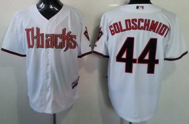 Arizona Diamondbacks 44 Paul Goldschmidt White MLB Jerseys