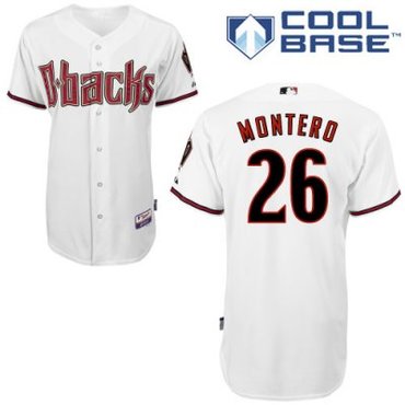 Arizona Diamondbacks Miguel Montero Stitched #26 Cool Base white Jersey