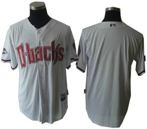 arizona diamondbacks blank jerseys white