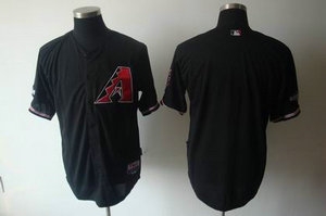 arizona diamondbacks blank jerseys black