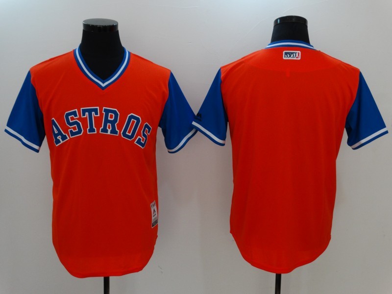 Astros Majestic Orange 2017 Players Weekend Jersey