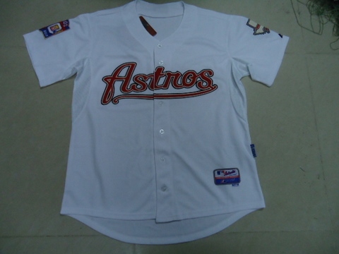 MLB Jerseys Houston Astros blank jersey white