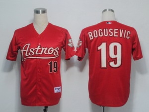 houston astros 19 bogusevic red