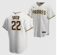 Men's San Diego Padres #22 Juan Soto White Flex Base Stitched Jersey_副本