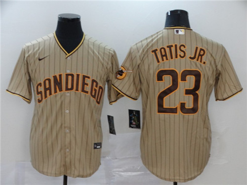 Padres 23 Fernando Tatis Jr. Brown Nike 2020 Flexbase Jersey