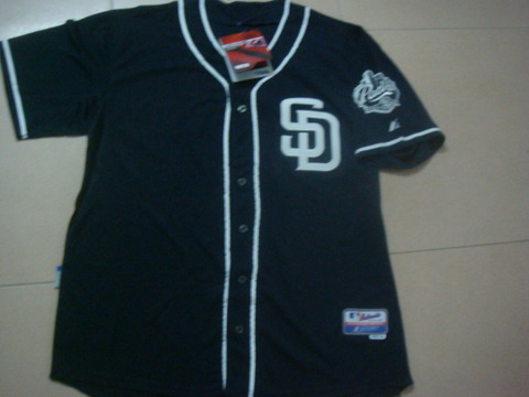 MLB jerseys San Diego Padres blank jersey black