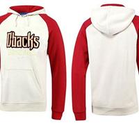 Arizona Diamondbacks Pullover Hoodie White & Red