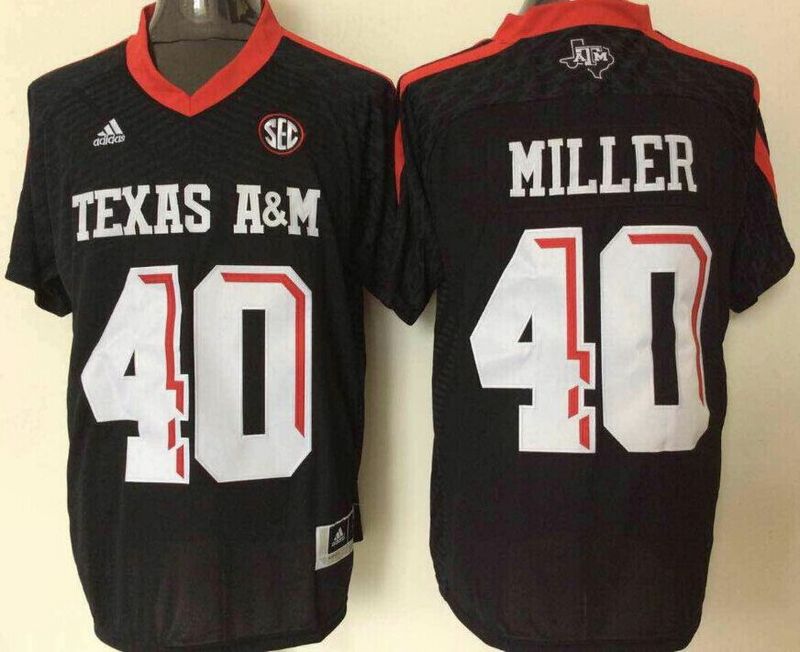 Texas A&M Aggies 40 Von Miller Black College Football Jersey