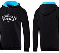 Toronto Blue Jays Pullover Hoodie Black & Blue