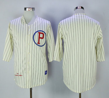 Phillies Blank Cream 1921 Throwback Jersey