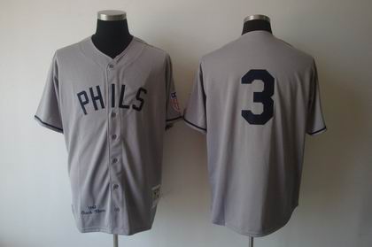 Philadelphia Phillies 1942 Chuck Klein Road 3 Grey jerseys