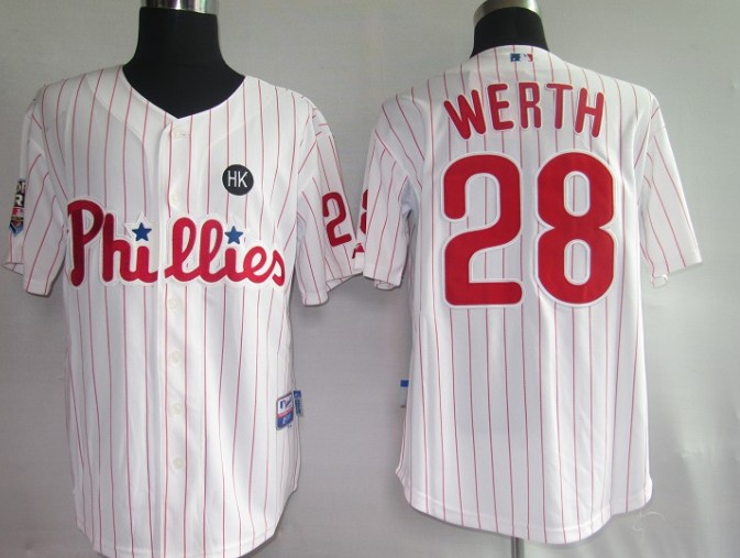 Philadephia Phillis 28# Werth White (red strip)