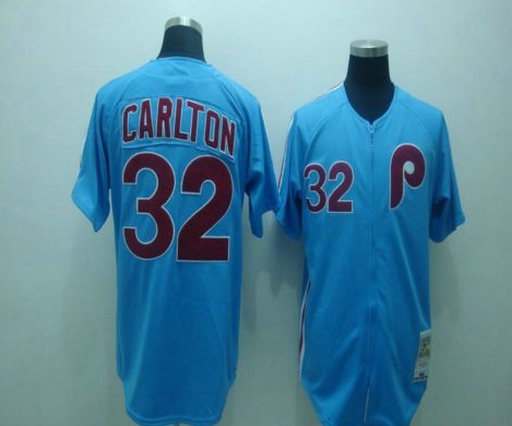 Philadelphia Phillies 32 CARLTON Blue