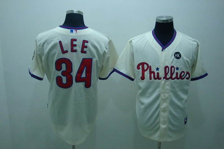 MLB Jersey Philadelphia Phillies #34 LEE Cream