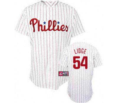 Brad Lidge Adult 2009 WHITE 54 Philadelphia Phillies