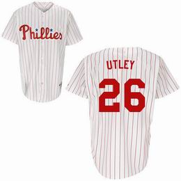 Jerseys Philadelphia Phillies 26 C.Utley Home White